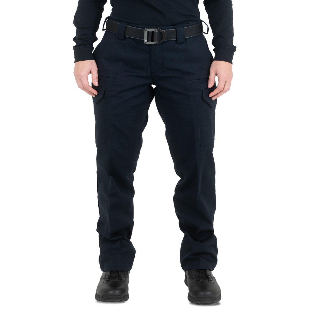 First Tactical 124030-729-16-T Women's Cotton Station Cargo Midnight Navy 16
