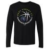 500 LEVEL Rudy Gobert Minnesota Timberwolves Long Sleeve Shirt - Rudy Gobert Minnesota Timberwolves Player Ball WHT (Black, XX-Large) view 1