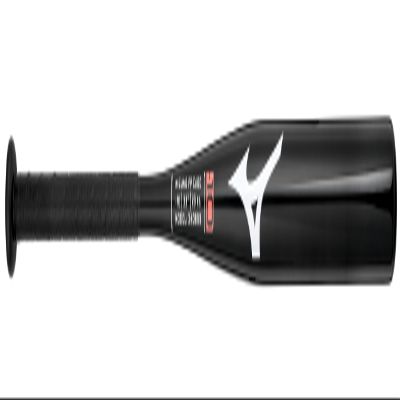 Mizuno CRBN1 - Cage Bat - Fastpitch Softball Training Bat (-10) | 34 Inch 1 Piece Composite Womens Fast Pitch Bat | Black