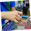 BELLIFFY 2pcs Badminton Racket Stringing Tool with Black Plastic Handle Professional Threading Hook for Tennis and Badminton Rackets Efficient Stringing Machine Supply for Athletes view 3