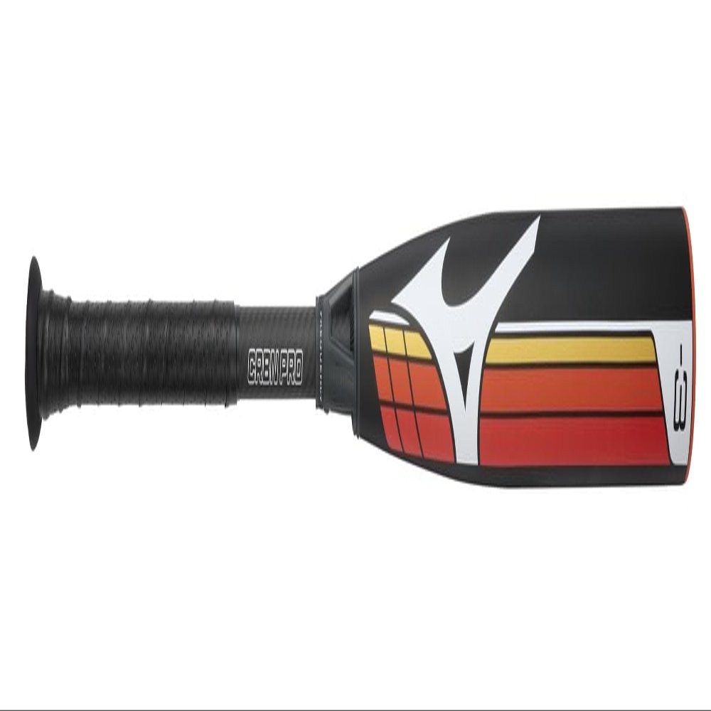 Mizuno CRBN PRO - BBCOR Baseball Bat (-3) | 33 Inch 2 Piece Composite Mens Baseball Bat | Black/Red