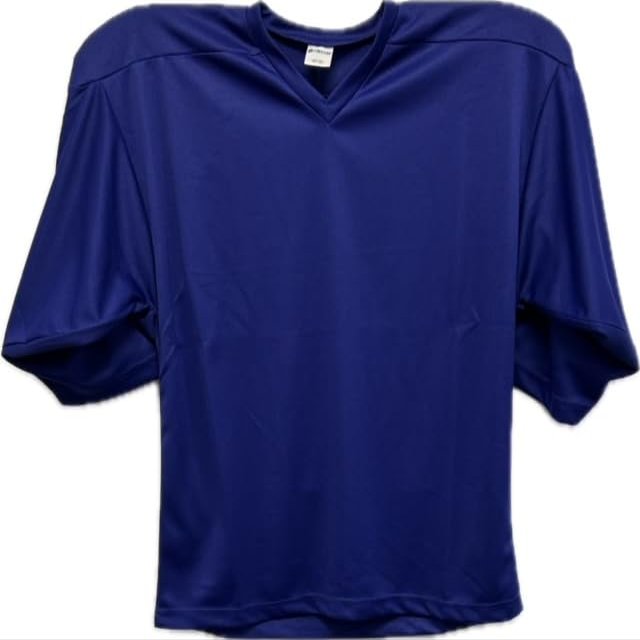 NineFit Basics Men's Hockey Practice Jersey-Solid and Mixed Colors (US, Alpha, Large, Regular, Regular, Purple)