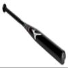 Mizuno CRBN1 - Cage Bat - Fastpitch Softball Training Bat (-10) | 33 Inch 1 Piece Composite Womens Fast Pitch Bat | Black view 2