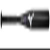 Mizuno CRBN1 - Cage Bat - Fastpitch Softball Training Bat (-8) | 34 Inch 1 Piece Composite Womens Fast Pitch Bat | Black view 1