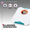 Wild Sports NFL Miami Dolphins Pro Football All-Weather Cornhole Set - Travel Bean Bag Toss Set Includes 8 Bean Bags view 3