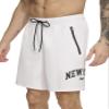 DKNY Men's Swim Swim Trunk,White,X-Large view 1