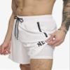 DKNY Men's Swim Swim Trunk,White,X-Large view 4