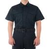 First Tactical 112008-729-3XL-R Men's Ctn Station S/S Shrt Midnight Navy 3XL