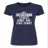 X-Large Navy Blue Women My Favorite Child Gave Me This Shirt Funny Mom Dad Deluxe Soft T-Shirt view 2