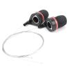 DAUZ Speed Shifter, Gear Shift, Rubber Durability Mountain Bike Shifter for Speed Bike Tool Bike