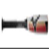 Mizuno Duality Hybrid BBCOR Baseball Bat (-3) | 33 Inch 2 Piece Aluminum Mens Baseball Bat | Grey/Red view 1