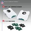 Wild Sports NFL Philadelphia Eagles Pro Football All-Weather Cornhole Set - Travel Bean Bag Toss Set Includes 8 Bean Bags view 2
