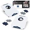 Wild Sports NFL Dallas Cowboys Pro Football All-Weather Cornhole Set - Travel Bean Bag Toss Set Includes 8 Bean Bags view 1