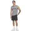 DKNY Men's Sleeveless Quick Dry 40+ Protection UPF Active Top, Grey Heather, XX-Large view 2