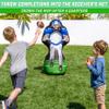 GoSports Football Toss Game for Kids - 4 ft Inflatable Receiver Touchdown Toss Game view 3
