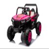 12v7a*1 30w*4 Four-wheel drive leather seat one button start,forward and backward, high and low speed, music, front light, power display, two doors can open, 2.4G R/C, seat belt four wheel absorber view 2