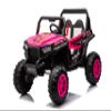 12v7a*1 30w*4 Four-wheel drive leather seat one button start,forward and backward, high and low speed, music, front light, power display, two doors can open, 2.4G R/C, seat belt four wheel absorber view 4