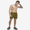 DKNY Men's Swim Swim Trunk,Dark Olive,X-Large view 2