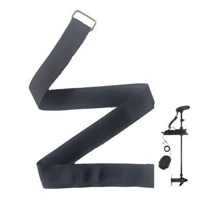 1Pcs Hold Down Strap for Boats33'' Premium Tie Down Nylon Replacement for Trolling Motor,2773806 for Minn Kota Fortrex Models,Powerdrive, Ultex Trolling Motor(Black)