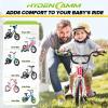 Hydencamm 2 Pack 12" / 12.5" Inch Bike Tube Fit 1.75/1.95/2.125 with 32mm Schrader Valve, 12.5 x 1.95 Bike Tube with 2PCS Levers, 12x2.125 Inner Tube Compatible with Kids Bikes, Strollers view 4