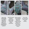 Seibertron T.F.F.I.G Tactical Gloves - Anti-Vibration, Super Grip, Flexible Rubber Protection for Outdoor Activities Grey XXL view 4