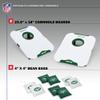 Wild Sports NFL New York Jets Pro Football All-Weather Cornhole Set - Travel Bean Bag Toss Set Includes 8 Bean Bags view 2