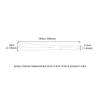 Branduce Brown Tie Solid Satin Ties for Men Silk Blend Necktie for Wedding Business (TA11-36) view 3