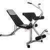 GOWE 6+3 Positions Adjustable Weight Bench with Leg Extension - Utility Benches with Preacher Curl view 1