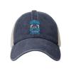 I Don T Go Fishing to Escape My Life I Go Fishing to Live My Life Baseball Cap for Women Mens Trucker hat Mesh Caps Dad Hat Navy Blue view 1