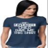 XX-Large Navy Blue Women My Favorite Child Gave Me This Shirt Funny Mom Dad T-Shirt view 2