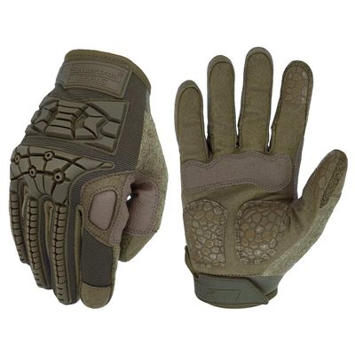 Seibertron T.F.F.I.G Tactical Gloves - Anti-Vibration, Super Grip, Flexible Rubber Protection for Outdoor Activities Army Green XXL
