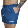 DKNY Men's Swim Swim Trunk,Poseidon,Large view 1