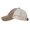 ZKLCRYTR U.S. Flag Donut Baseball Cap for Women Mens Trucker hat Mesh Caps Dad Hat Natural view 2