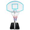 GOWE Poolside Basketball Hoop Portable Swimming Pool Basketball System Height Adjustable 3.1ft-4.7ft with 36" Backboard for Indoor Outdoor Use Blue view 1