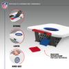 Wild Sports NFL Arizona Cardinals Pro Football All-Weather Cornhole Set - Travel Bean Bag Toss Set Includes 8 Bean Bags view 4