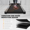 GOWE Motorized Electric Treadmill for Home - 3 Level Manual Inclination & Foldable Running Machine with 12 Programs with Phone Holder view 2