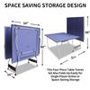 Donext 8ft Table Tennis Table, Foldable, for Indoor & Outdoor Games, Ping Pong Table Set view 4