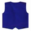 JEATHA Unisex Kids Volunteer Activity Vest Button Up Waistcoat Boys Girls Waiter Bartender Uniform Sleeveless Jacket Blue 11-12 Years view 2