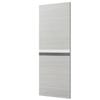 GOWE 36 "x 80" Melamine Integrated Door Slab, No Assembly Required, Covered with 2mm Thick Melamine Protective Layer, Environmental-Friendly, Waterproof, Moisture-Proof, Deformation Resistant view 3