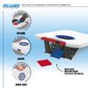 Wild Sports NCAA Kentucky Wildcats Pro Football All-Weather Cornhole Set - Travel Bean Bag Toss Set Includes 8 Bean Bags view 4
