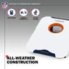 Wild Sports NFL Denver Broncos Pro Football All-Weather Cornhole Set - Travel Bean Bag Toss Set Includes 8 Bean Bags view 3