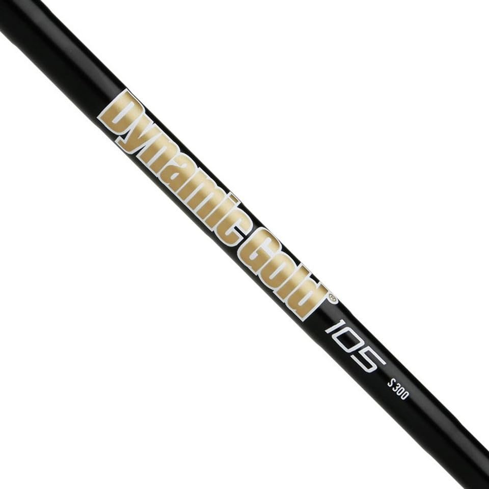 NineFit Basics True Temper Dynamic Gold 105 S300 Black Onyx VSS Pro .355 Taper Tip Steel Shaft Iron Set - Choose Your Configuration (4-PW (7 Shafts))