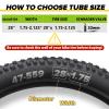 Hydencamm 2 Pack 28 Inch Inner Tube Fit 1.75/1.95/2.125 with 32mm Schrader Valve, 281.75/2.125 with 2PCS Levers, 28 Bicycle Inner Tube Compatible with Kids/Road Bikes (2 of One Size) view 2