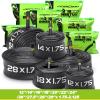 Hydencamm 2 Pack 28 Inch Inner Tube Fit 1.75/1.95/2.125 with 32mm Schrader Valve, 281.75/2.125 with 2PCS Levers, 28 Bicycle Inner Tube Compatible with Kids/Road Bikes (2 of One Size) view 3