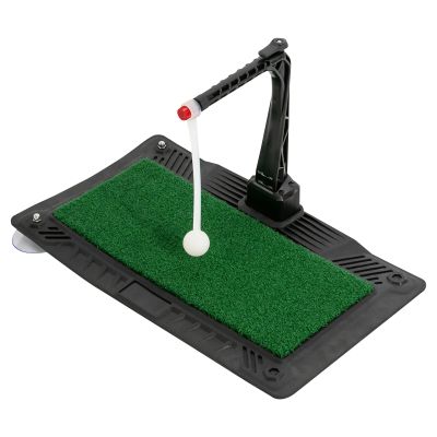BFDIEEM Golf Swing Trainer - Golf Training Equipment - Iron and Club Practice Simulator in Home & Indoor - Portable Golf Swing Practice Mat