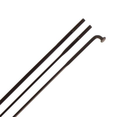 Zipp CX-Sprint Black J-Bend TCS Spokes - 298mm Replacement Sapim CX-Sprint, Torsion Control Squares, for High-Performance Road and Cyclocross Wheels, Compatible with WH-Series, Durable Black Fini