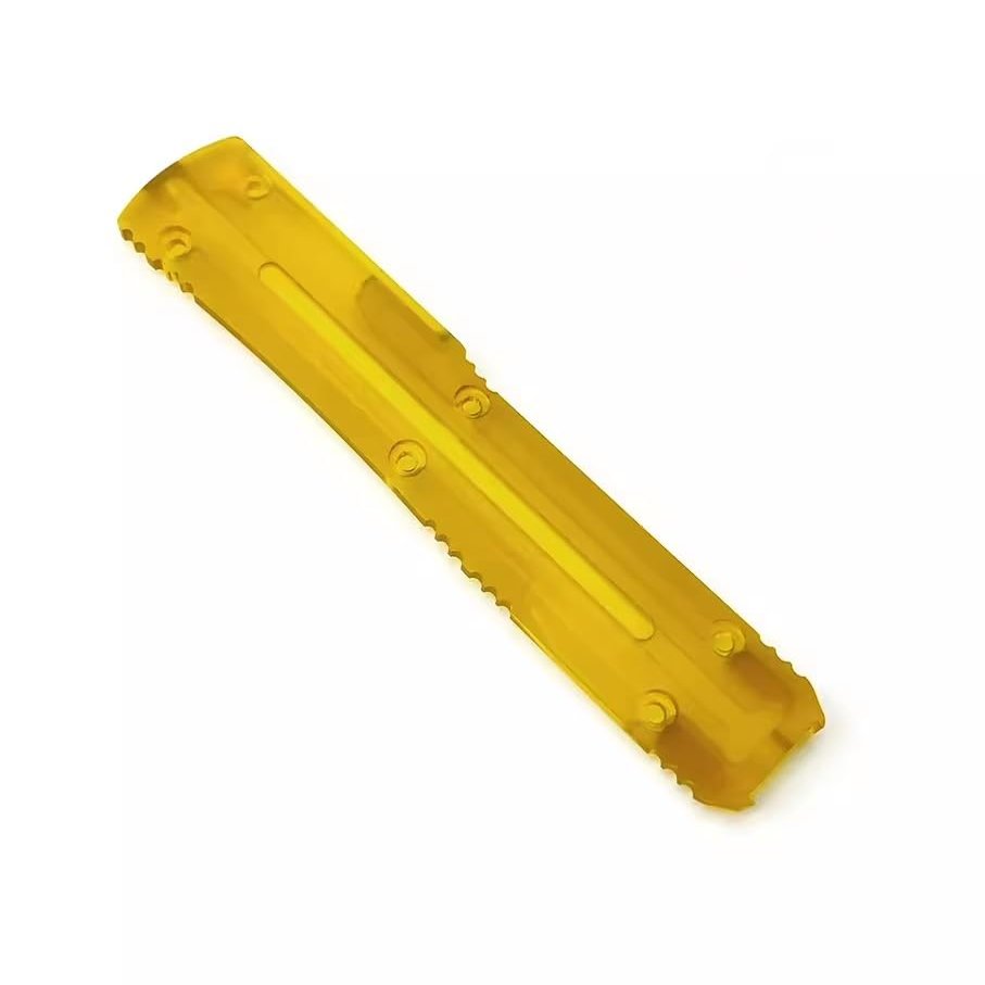 UPFIST 1PC Acrylic Scales Handle Fits for Microtech Combat Troodon UT, Custom Handle Patch DIY Replacement Accessories