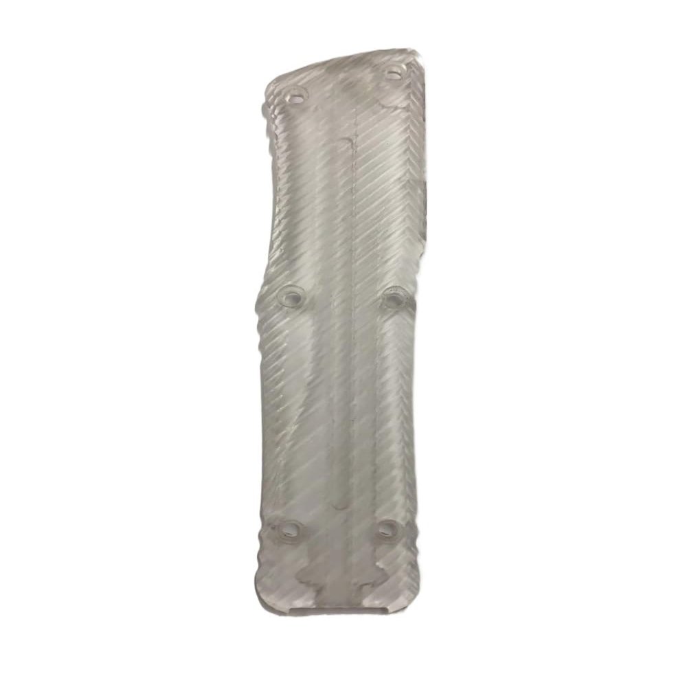 UPFIST 1PC Acrylic Scales Handle Fits for Microtech Combat Troodon, Custom Handle Patch DIY Replacement Accessories (Size : A)