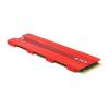 1pcs Red Heat Sink Heat Sink M.2 U.2 Heat Sink Aluminum Heat Spreader Cooler view 3