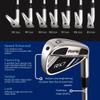 Rife Golf RX7 Hollow Core Iron Set #5-SW Golf Clubs Mens Standard Length Regular Flex Forgiving Stainless Steel Shafts view 3